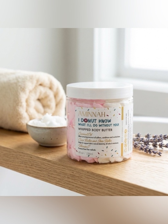 Aminnah Other - AMINNAH - I Donut Know Whipped Body Butter